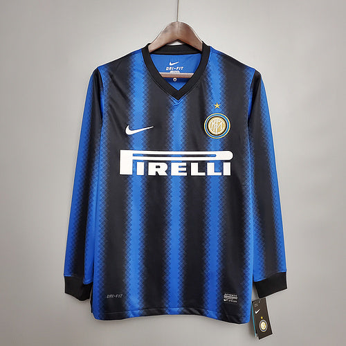 Retro long-sleeved 10∕11 Inter home