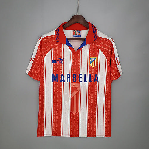 Retro Atletico Madrid 95∕96 home (CF25)