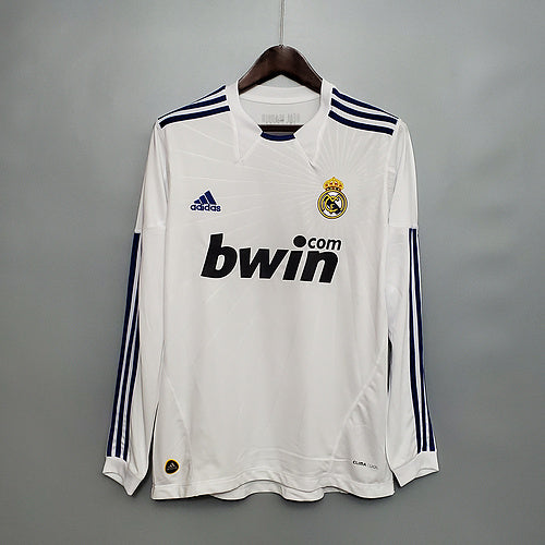 Retro Real Madrid 10∕11 Long sleeve home (4A6D)