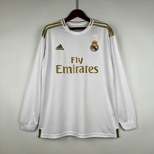 Retro Real Madrid 19∕20 Long Sleeve Home (B736)
