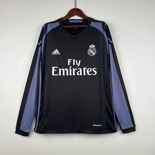 Retro Long Sleeve Real Madrid 16∕17 Third Away (2A2B)