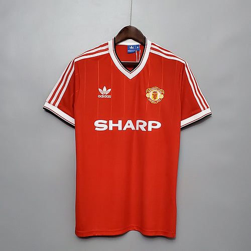 Retro 83∕84 Manchester United MAN UTD  Home (285F)