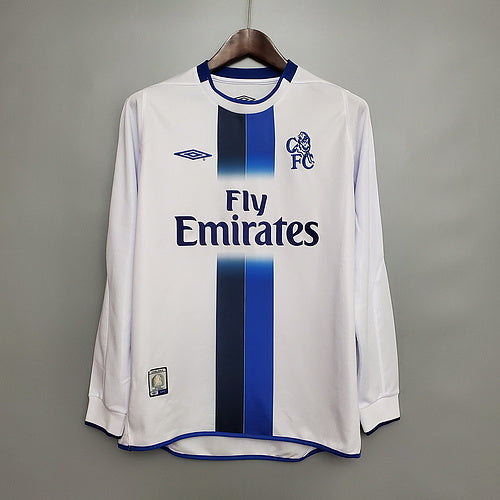 Retro long-sleeved 03∕05 Chelsea away (4541)